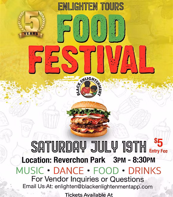 5th Annual Enlighten Tours Food Festival