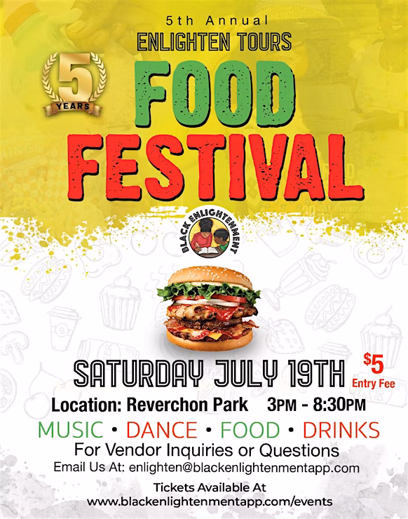 5th Annual Enlighten Tours Food Festival